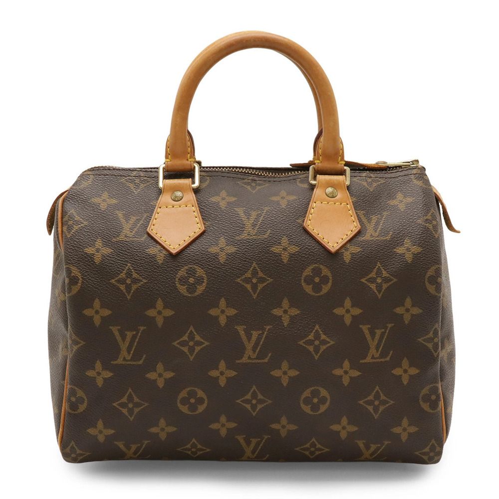 LOUIS VUITTON Monogram Speedy brown Boston Bag Handbag
